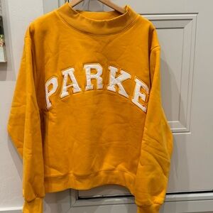 Yellow PARKE Sweatshirt
